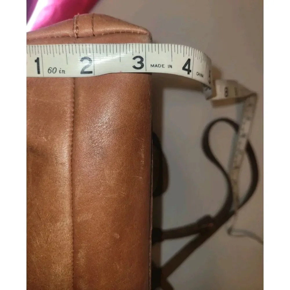 Madewell Crossbody Cow Leather Bag Purse Brown Timeless Staple Piece Minimalist